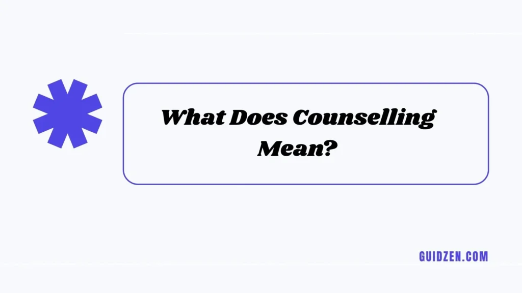counselling or counseling