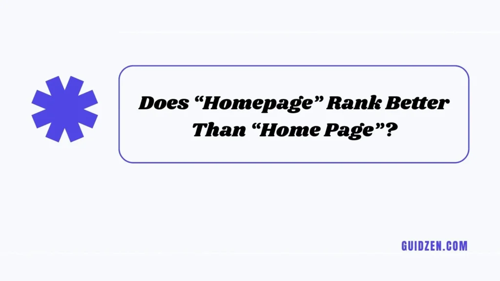 homepage or home page