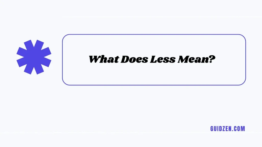 less or fewer