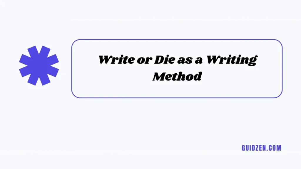 write or die
