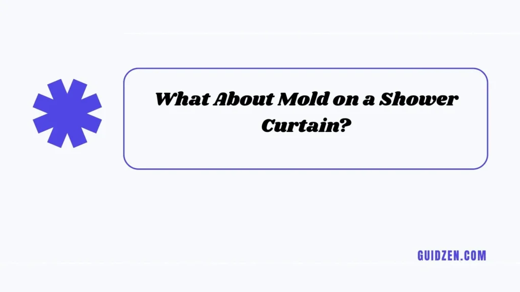 mold or mildew in shower