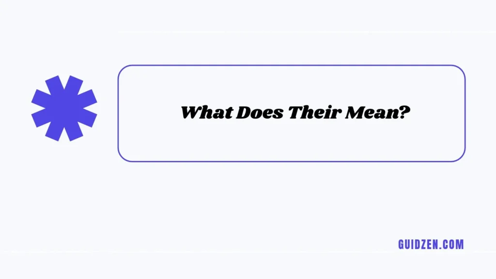 their or thier