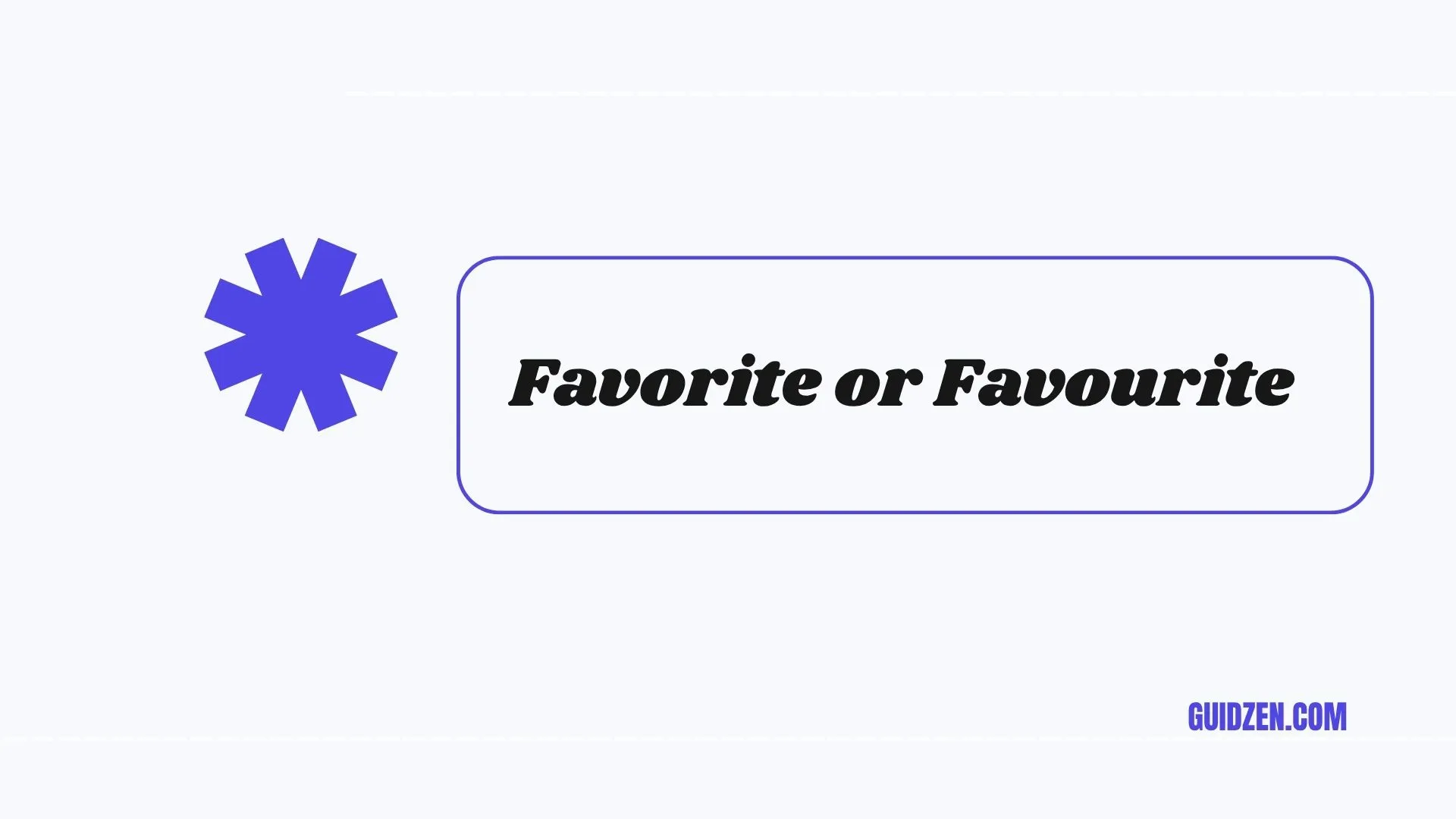 favorite or favourite