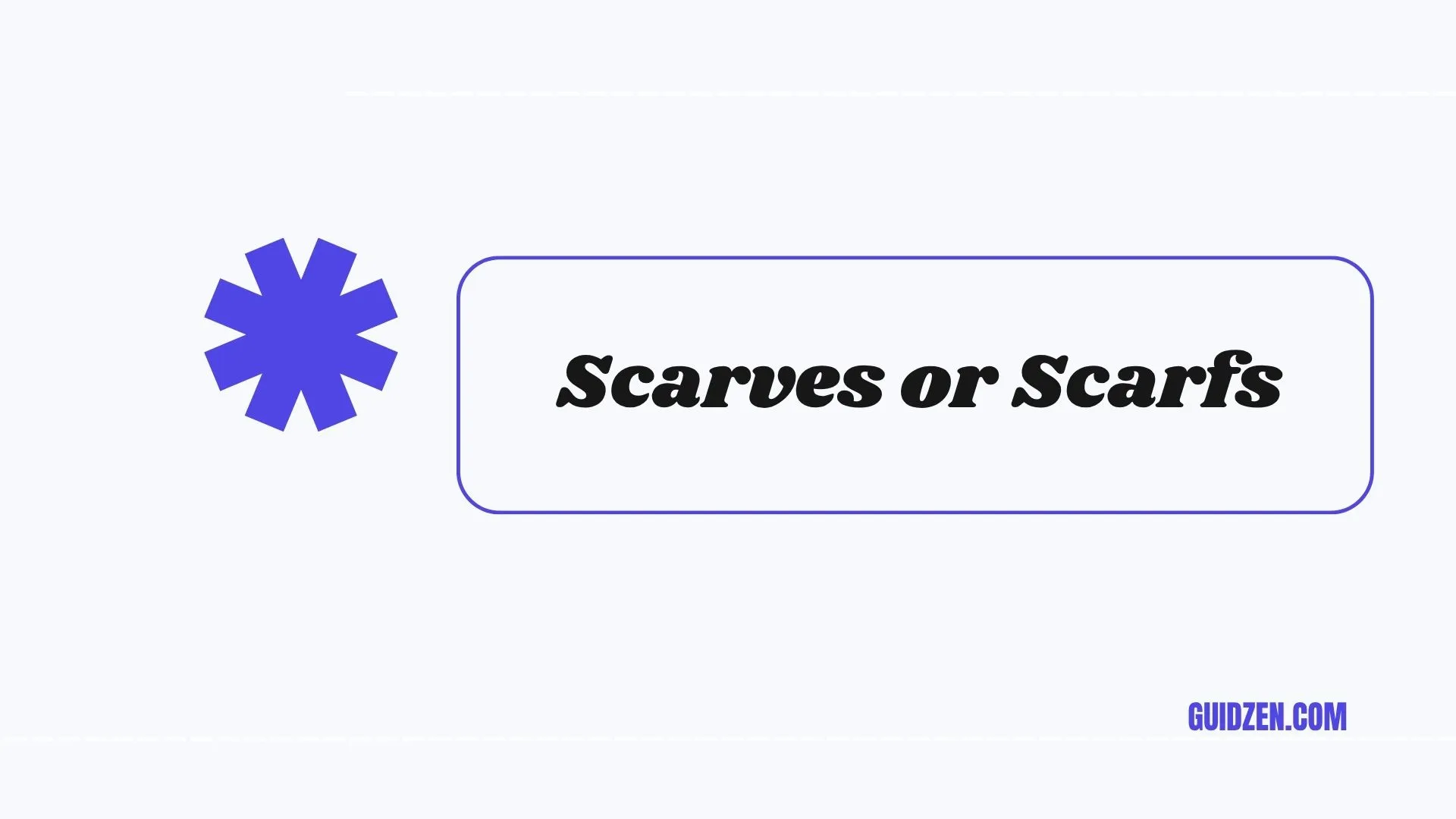 scarves or scarfs