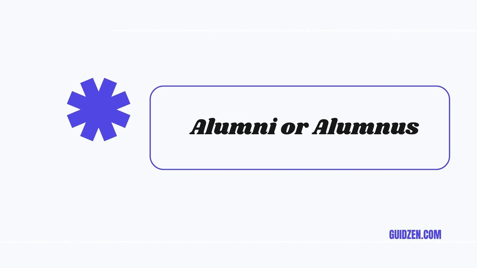 alumni or alumnus